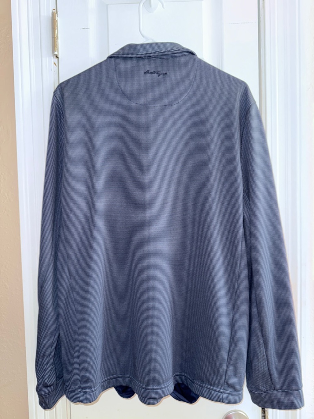 Ben Hogan Performance Navy Blue Quarter-Zip Pullover - Picture 3 of 3
